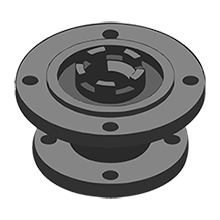 Переходник задвижки Auma F25-Г 500-25